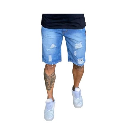 kit-2-bermudas-jeans-masculina-rasgada-destroyed-tendencia-big-0